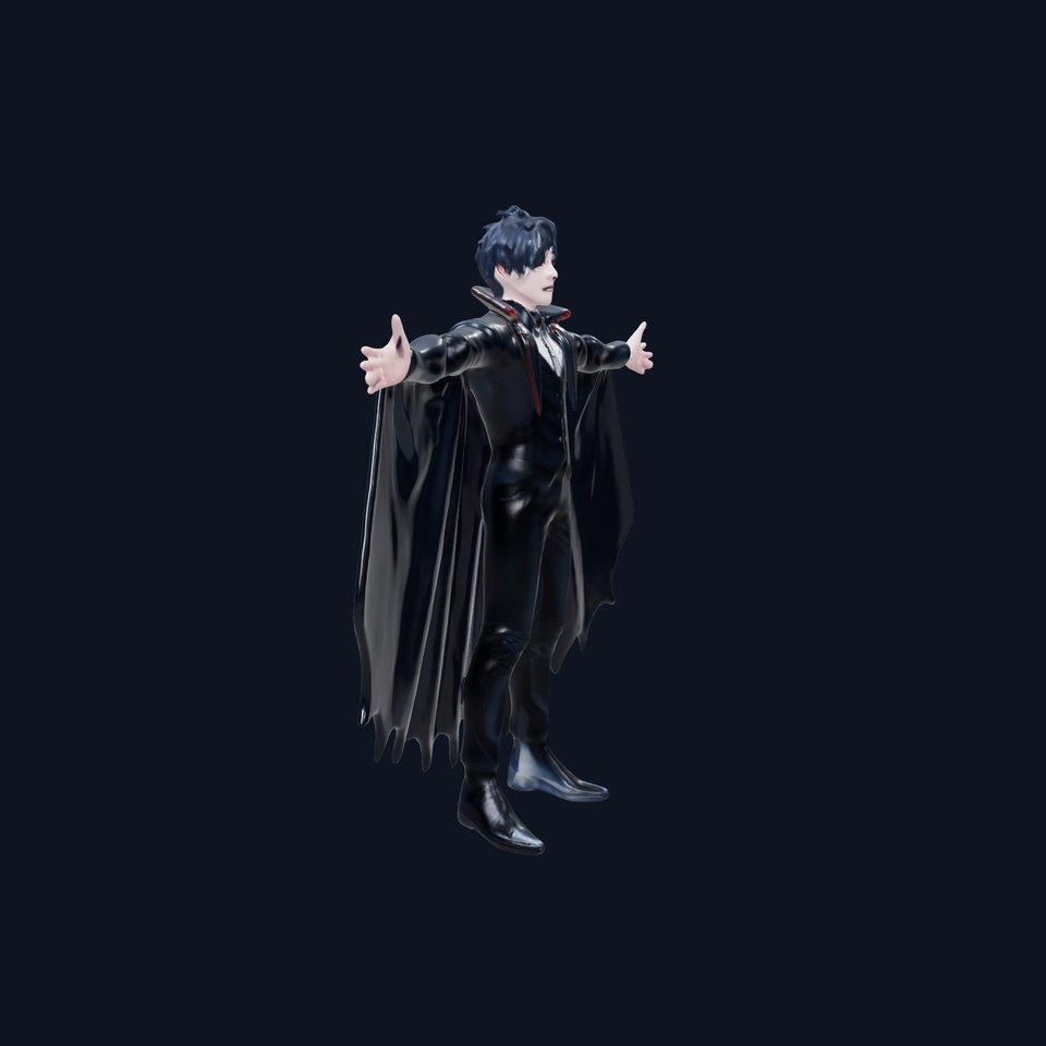Dark Vampire Character model pack